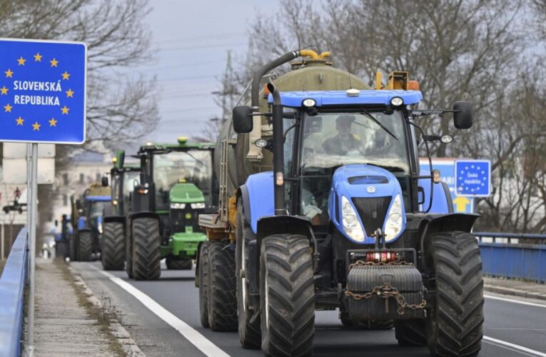 Farmers from 12 EU countries continue to protest agricultural policies