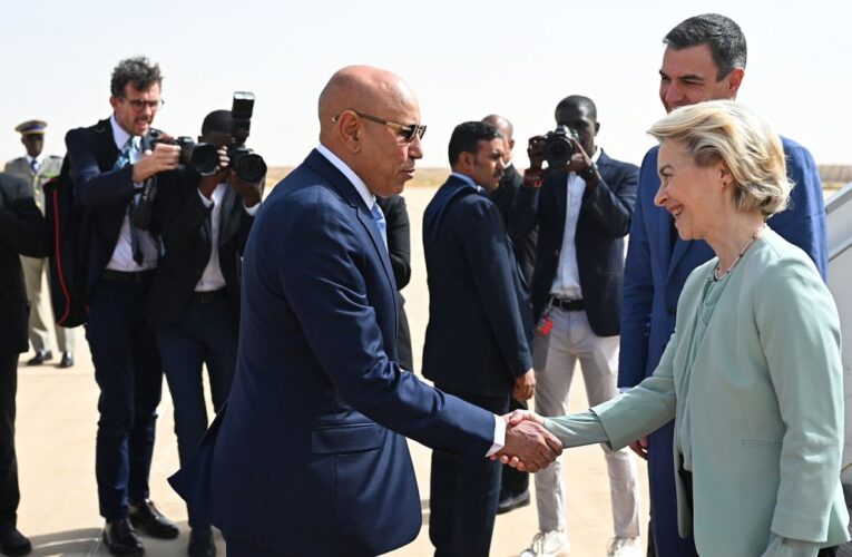Von Der Leyen vows to strike €210-million migration deal with Mauritania