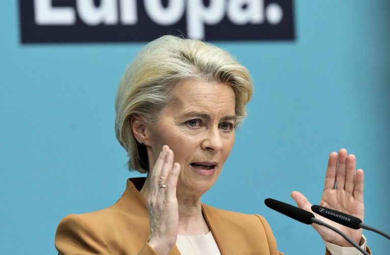 EU must keep its democracy ‘safe and secure,’ von der Leyen says after announcing re-election bid