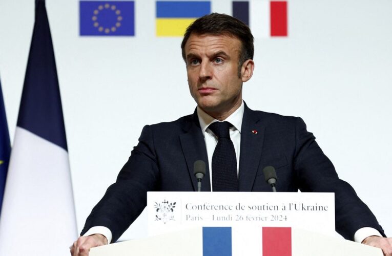 Sending Western troops to Ukraine is not ‘ruled out’ in the future, Macron says