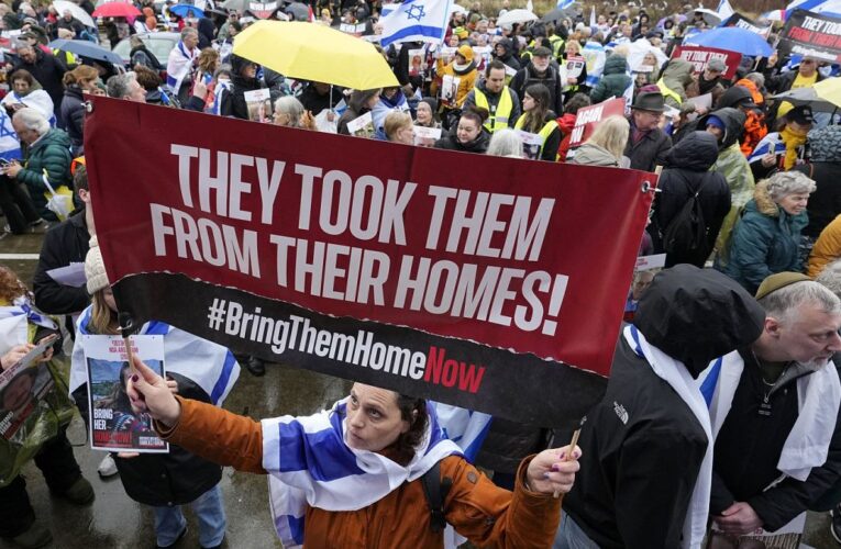 Families call on EU to help free Gaza hostages as Israel sets Rafah ultimatum