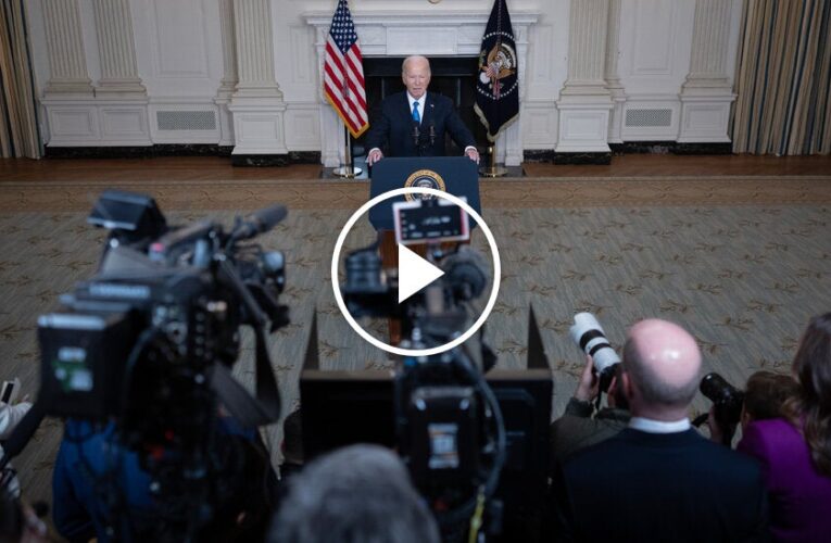 Video: In Scorning Trump’s Remarks, Biden Urges House to Pass Ukraine Aid Bill