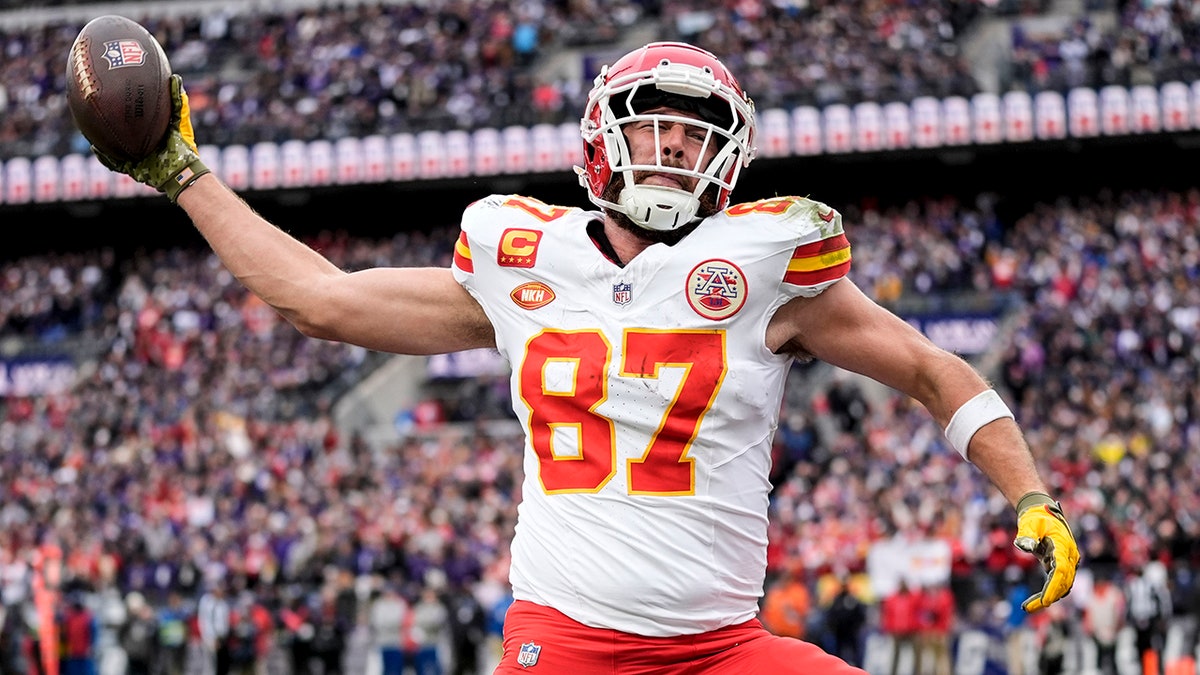 Travis Kelce touchdown