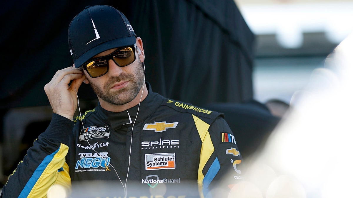 Corey LaJoie before the Homestead race