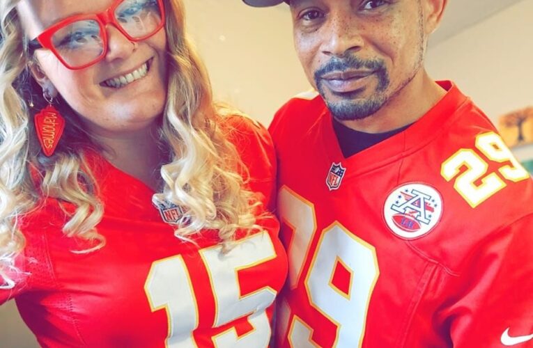 Couple shot at Kansas City Chiefs Super Bowl parade