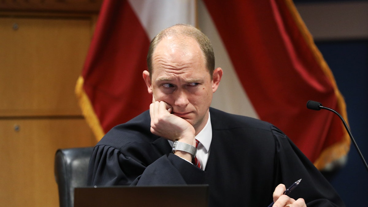 Judge Scott McAfee in court