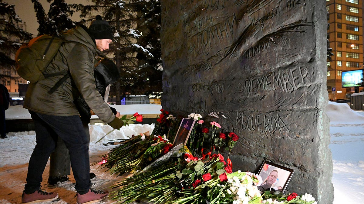 Navalny tribute in Moscow, Russia