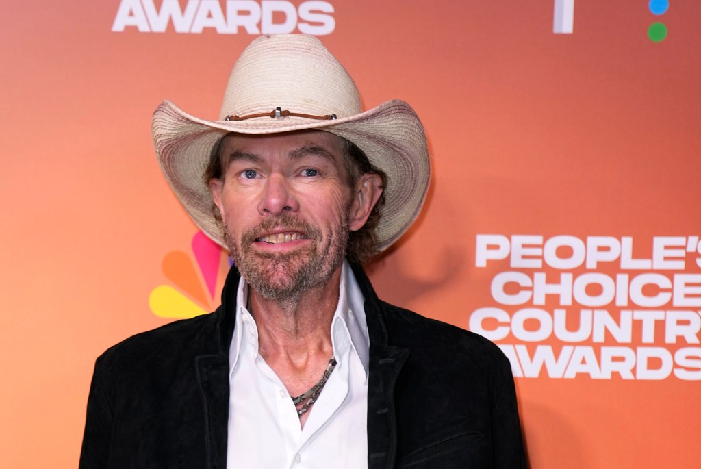 Toby Keith at the People's Choice Country Awards