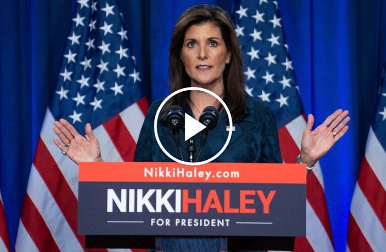 Video: ‘I’m Not Going Anywhere,’ Haley Says in South Carolina