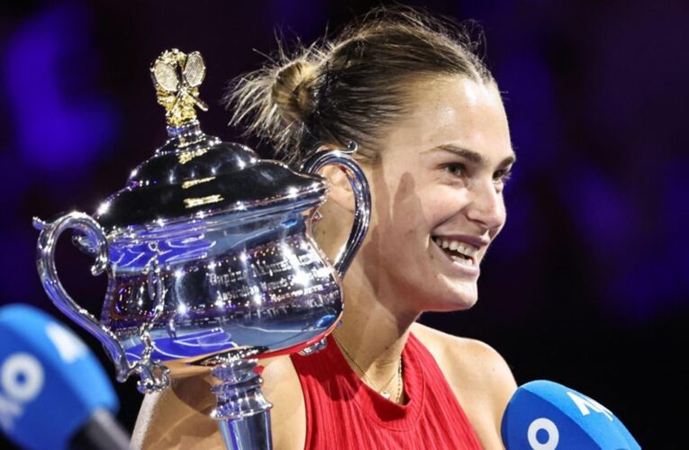 Aryna Sabalenka says success is ‘something in my blood’ after retaining Australian Open title – ‘I’m addicted to wins’