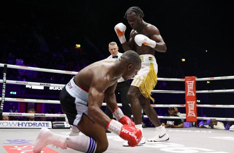 Buatsi beats Azeez to win WBA eliminator and British and Commonwealth titles, Dubois and Azim win