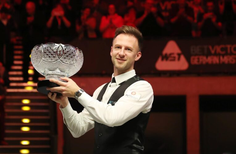 German Masters snooker: Judd Trump on why Ronnie O’Sullivan and John Higgins are still ‘the benchmark’ in title quest