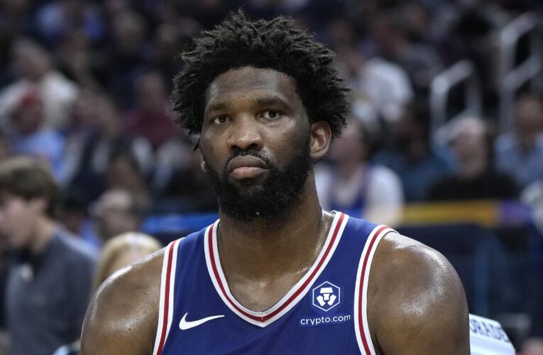 Embiid to undergo knee surgery, out indefinitely