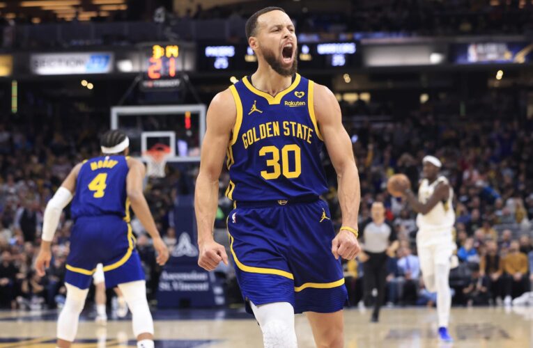 Curry on fire for Warriors, Doncic leads Mavs to Knicks win