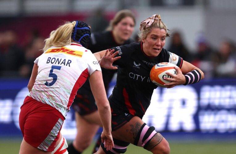 Premiership Women’s Rugby: Saracens deny Harlequins fightback to stay top, Leicester Tigers beat Loughborough Lightening