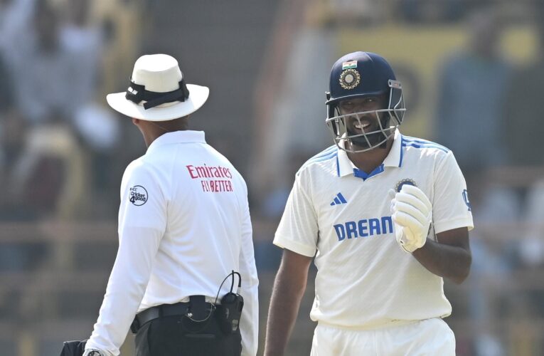 England awarded five penalty runs after Ashwin runs into protected area of pitch