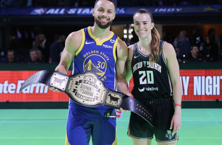 NBA All-Star weekend: Curry beats Ionescu in one-off challenge, Lillard defends 3-point title