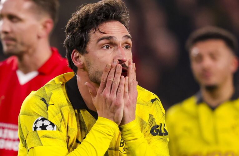 Mats Hummels: Borussia Dortmund defender hits out at ‘joke’ penalty decision in Champions League draw with PSV