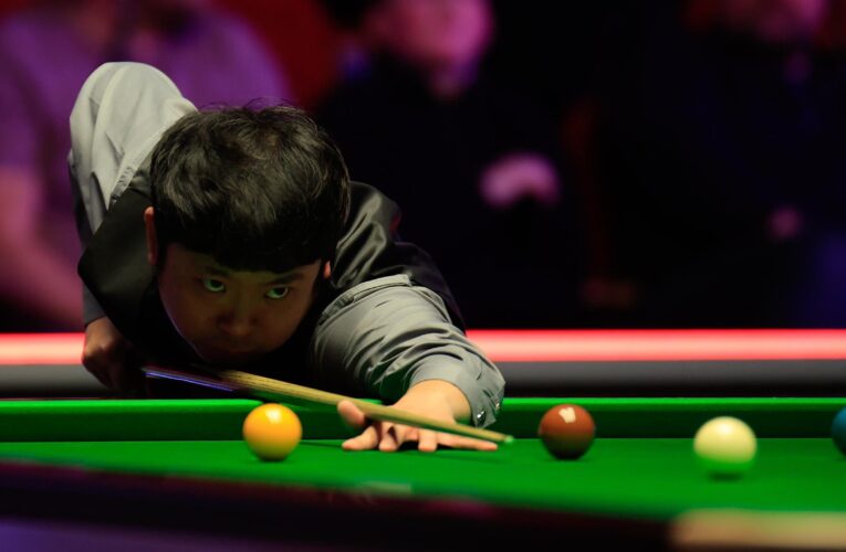 Zhang Anda downs John Higgins to set up Mark Selby semi-final in 2024 Players Championship