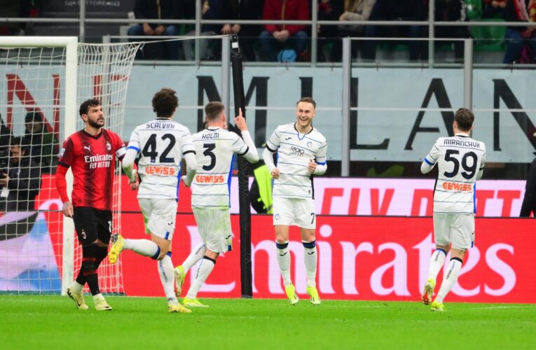 AC Milan 1-1 Atalanta – Visitors deny Milan victory with equaliser from penalty spot in Serie A encounter