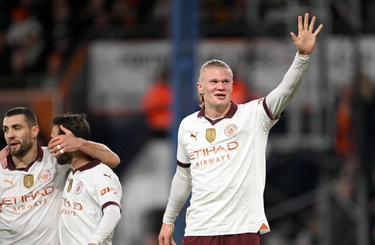 Luton Town 2-6 Manchester City: Erling Haaland bags five goals as FA Cup holders cruise into quarter-finals