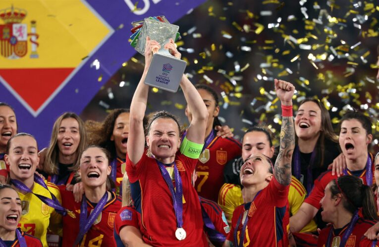 UEFA Women’s Nations League: World champions Spain win title with victory against France, Germany qualify for Olympics