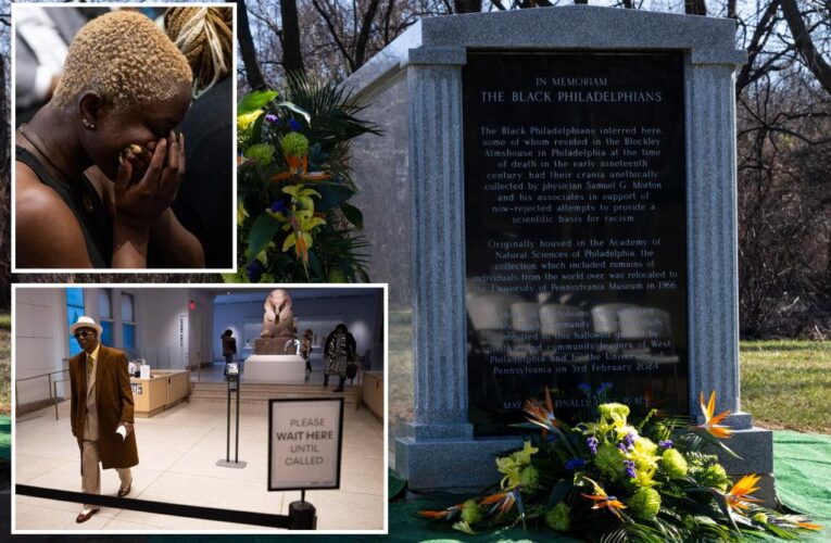 Penn Museum buries remains of 19 black Philadelphians