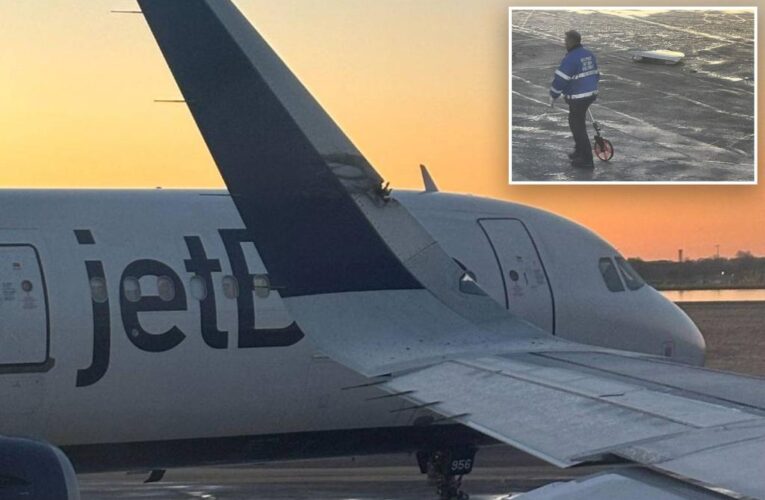 Two JetBlue planes collide on the ground at Boston airport