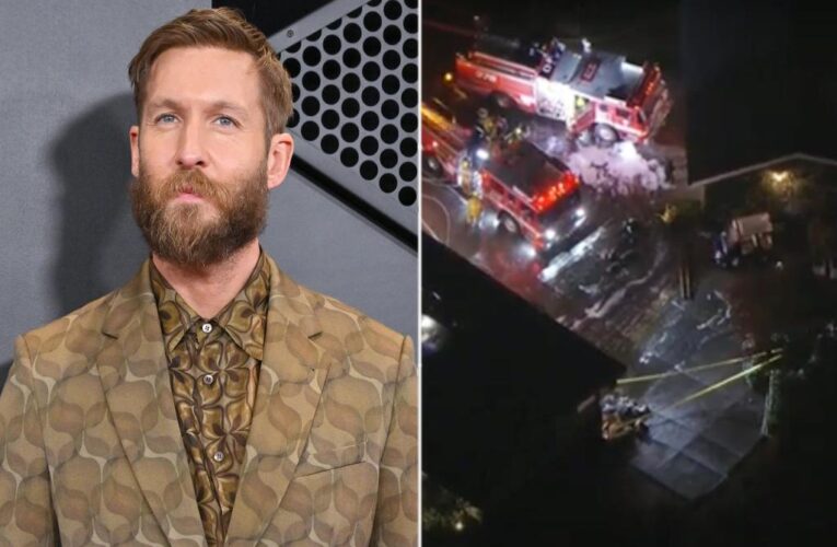 Calvin Harris’ house catches fire in Los Angeles days after Grammys 2024