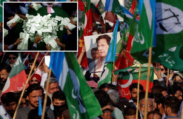 Pakistani party backed by jailed ex-prime minister wins most seats in parliament