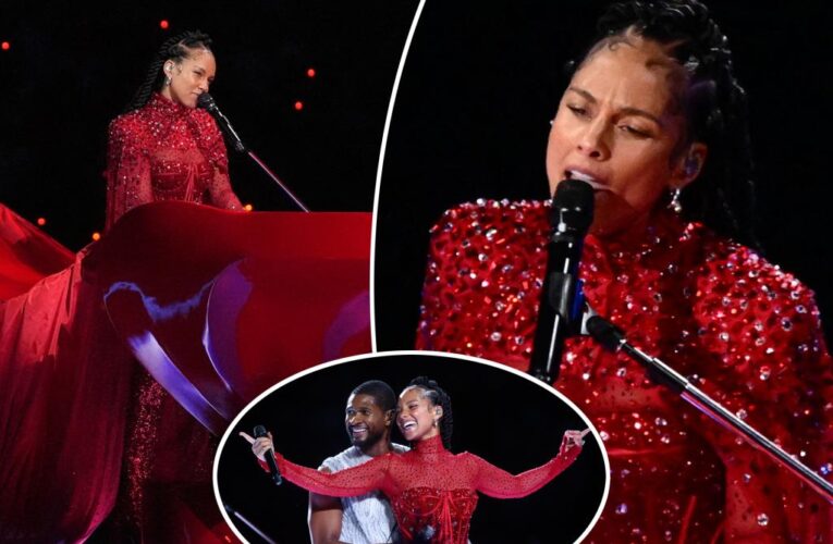 Alicia Keys’ voice crack seemingly edited out of Super Bowl 2024 halftime show