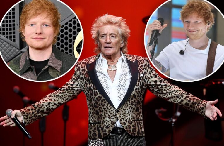 Rod Stewart slams ‘old ginger bollocks’ Ed Sheeran
