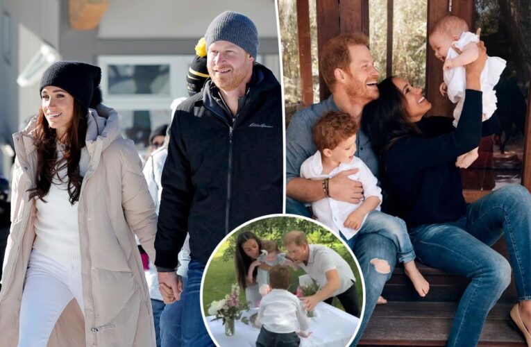 Prince Harry and Meghan Markle give their children Sussex title as last name