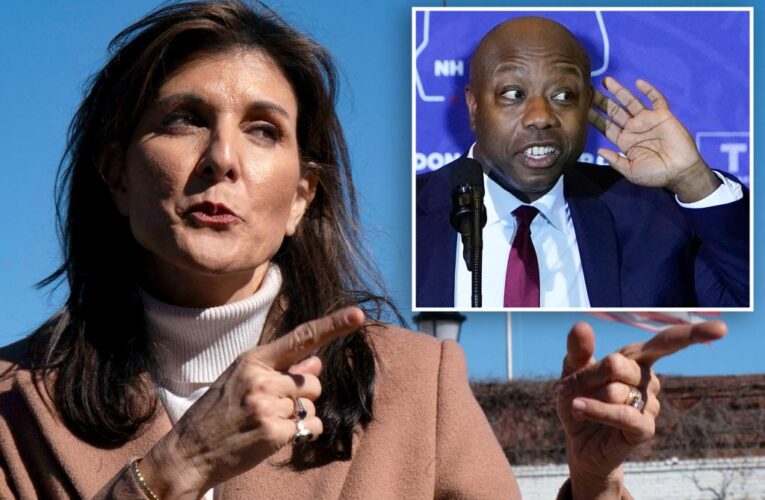 Tim Scott shrugs off Trump’s birther attacks on Haley, then claims her rhetoric goes ‘further’
