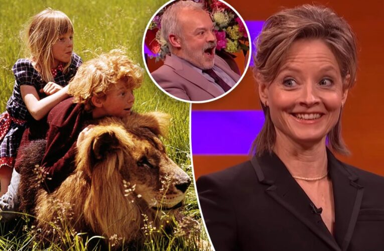 Jodie Foster recalls terrifying moment she found herself in the mouth of lion