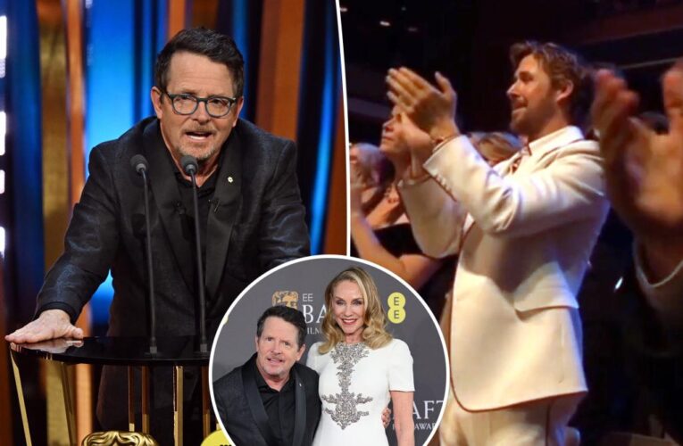 Michael J. Fox gets standing ovation at 2024 BAFTAs as actor battles Parkinson’s disease