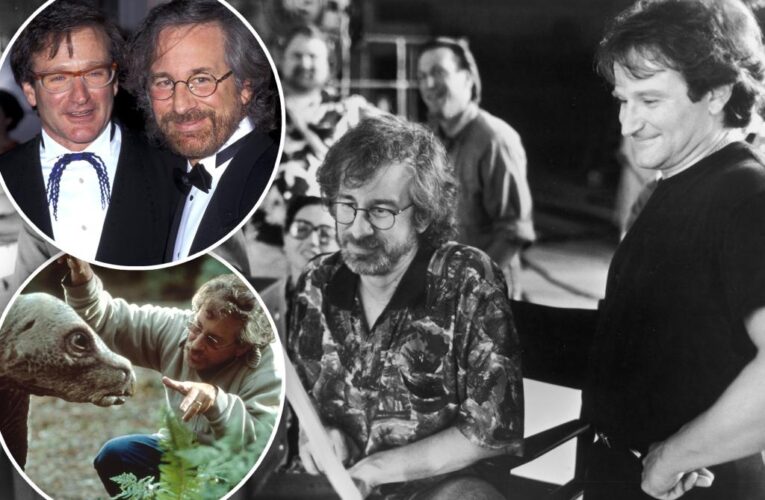 Robin Williams cheered up Steven Spielberg during ‘Schindler’s List’