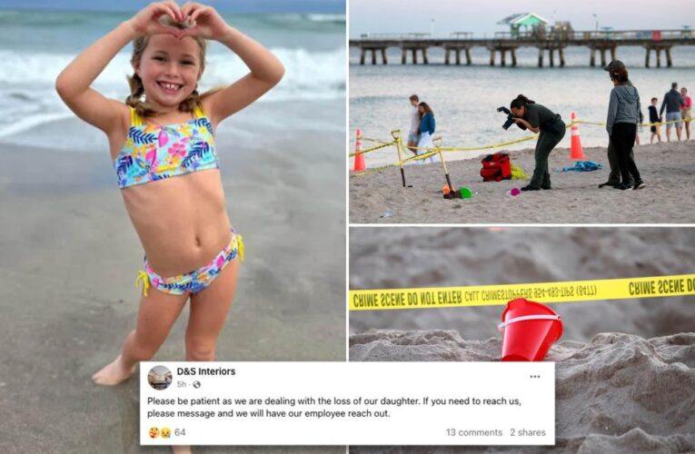 Girl who died in Florida sand hole ided as Sloan Mattingly