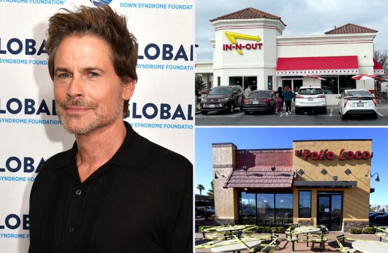 Rob Lowe is a fan of El Pollo Loco and In-N-Out — here’s his order