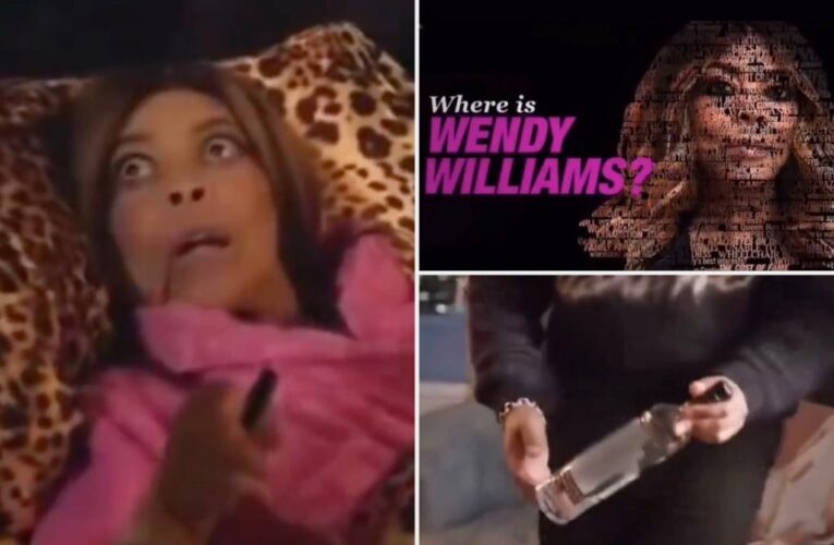 Wendy Williams finishes full bottle of vodka in bed in new doc