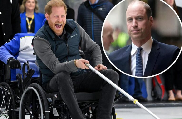 Prince William was jealous at Harry’s Invictus Games success