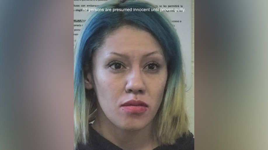 A mugshot of Marlene Saldanaperez