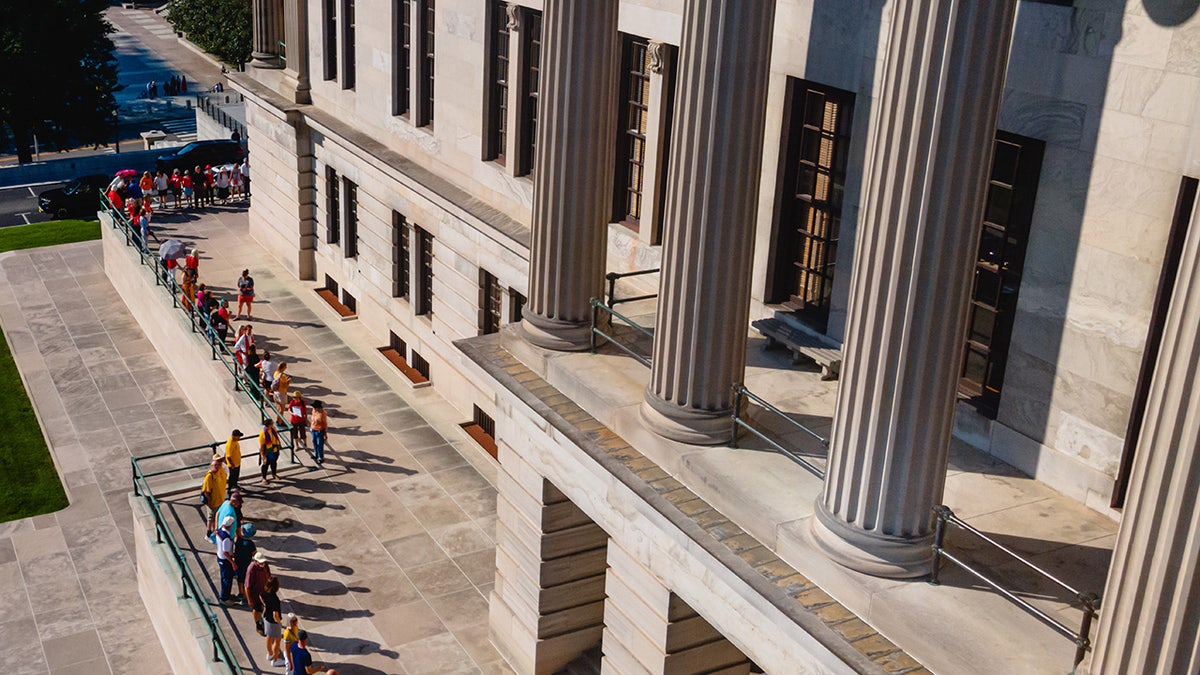 Gun reform activists surround Tennessee legislature