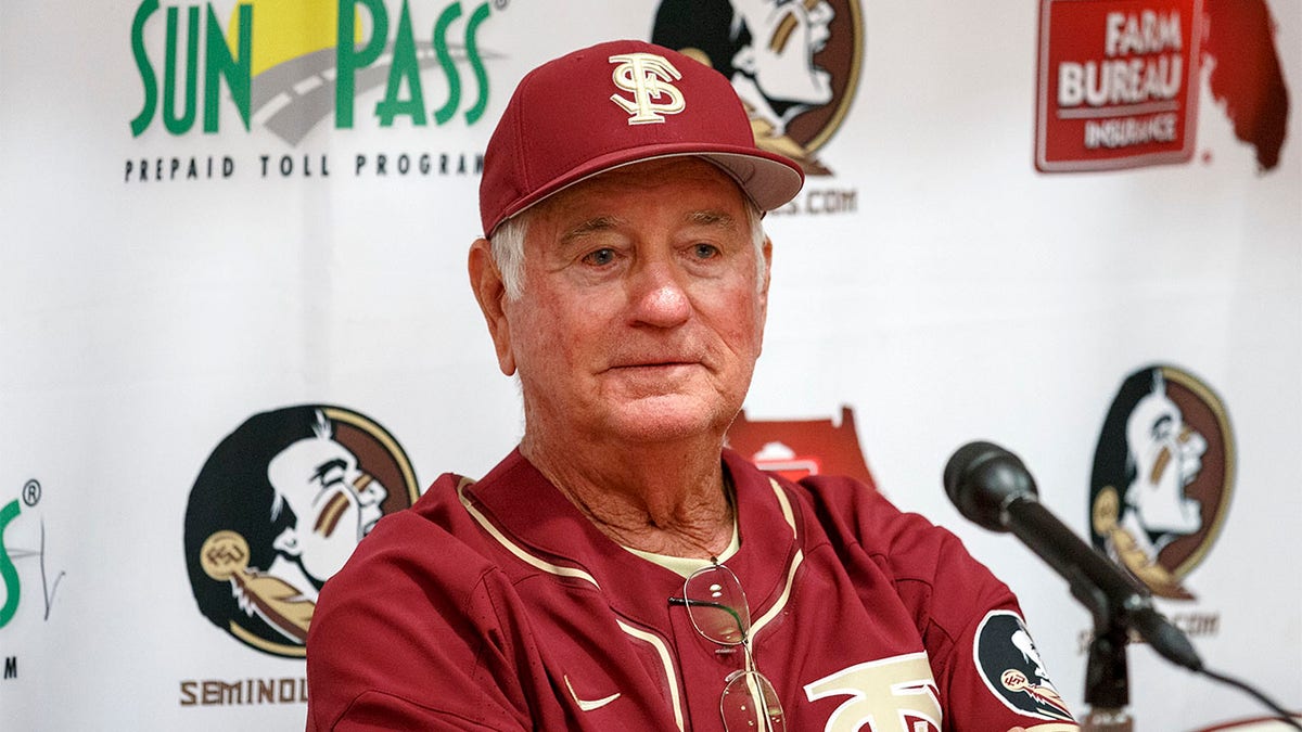 Mike Martin speaks to the media