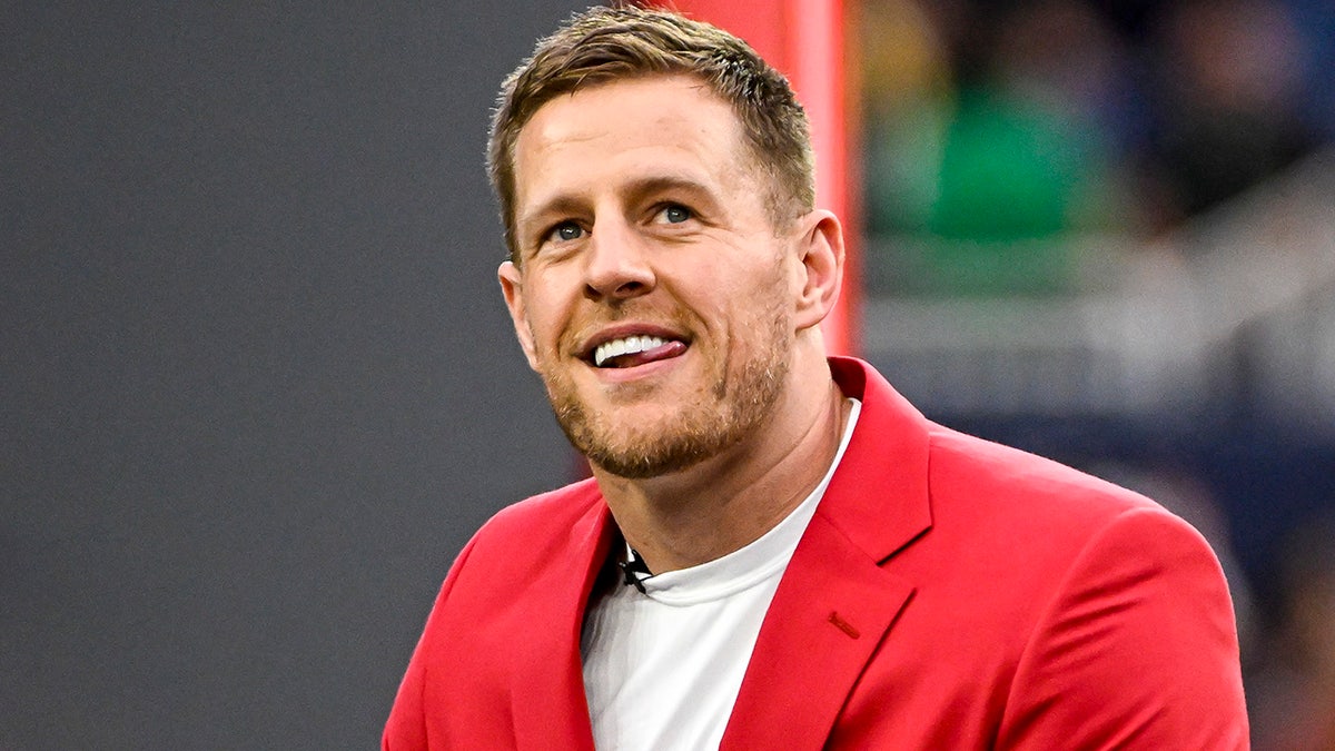 JJ Watt smiles