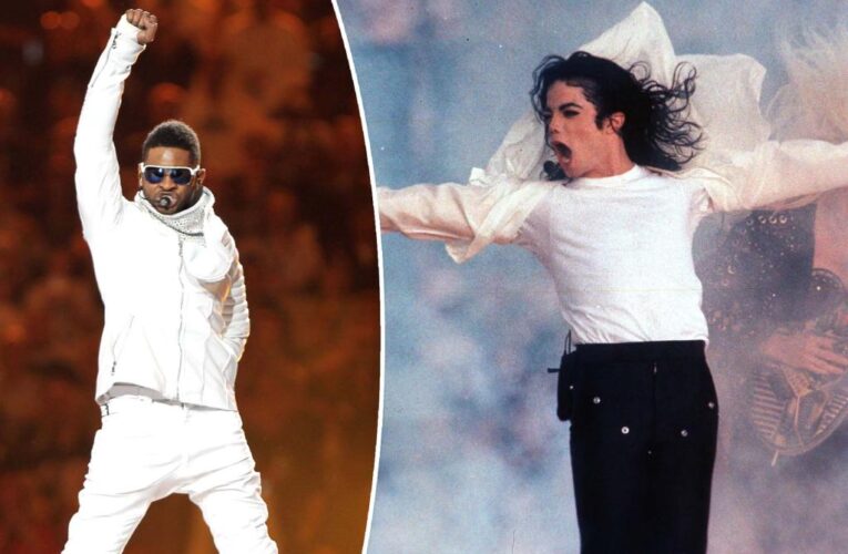 How Usher’s Super Bowl halftime show was inspired by Michael Jackson