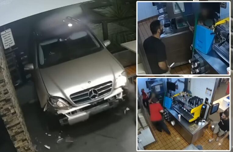 Jealous Australian boyfriend blames PlayStation 5 after ramming Sydney McDonald’s with his car