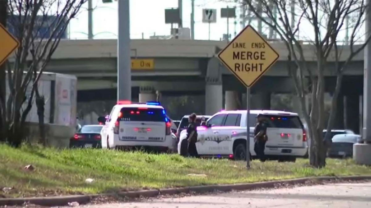 Texas police cruisers