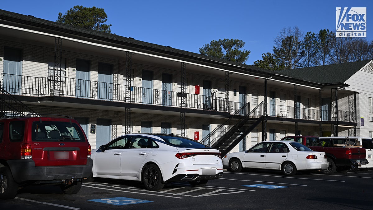 An exterior view of Jose Antonio Ibarra’s apartment