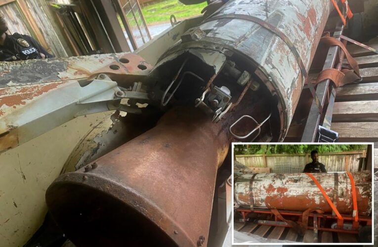 Cold War-era rocket once capable of carrying nuclear warhead found in dead homeowner’s garage